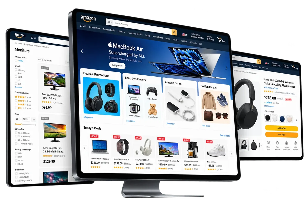 Amazon concept interface