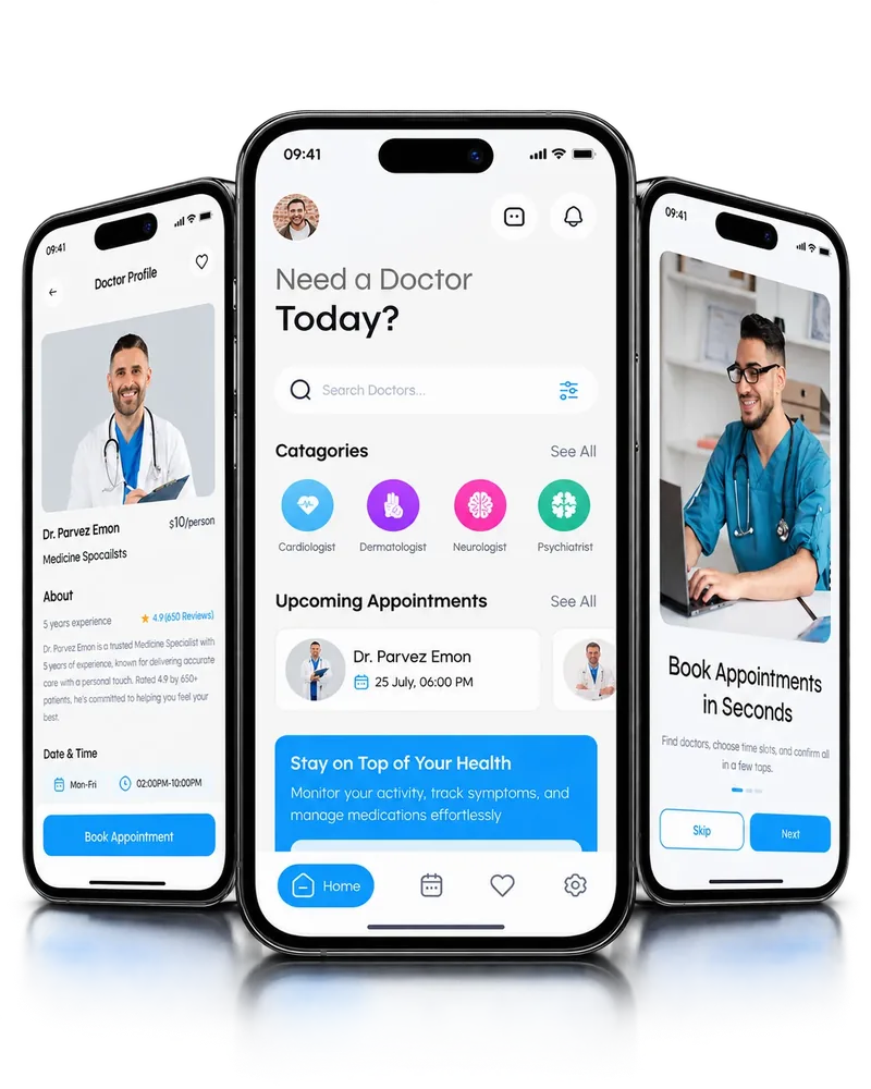 DrOnline product interface